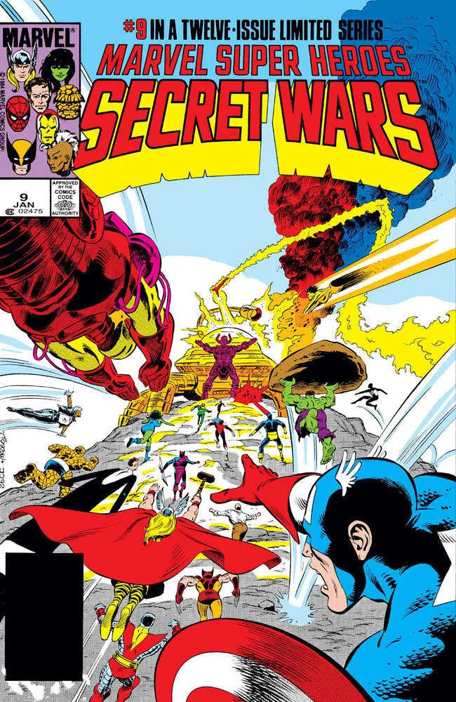 Marvel Super Heroes Secret Wars #9 Facsimile Edition Marvel Comics