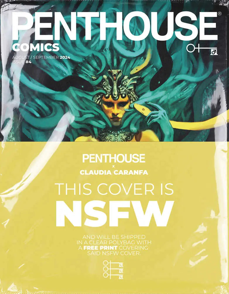 Penthouse Comics #4 Cover D Polybagged Caranfa (Mature) OTHER PUBLISHERS