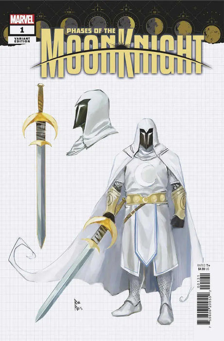 Phases Of The Moon Knight #1 Rod Reis Design Variant Marvel Comics