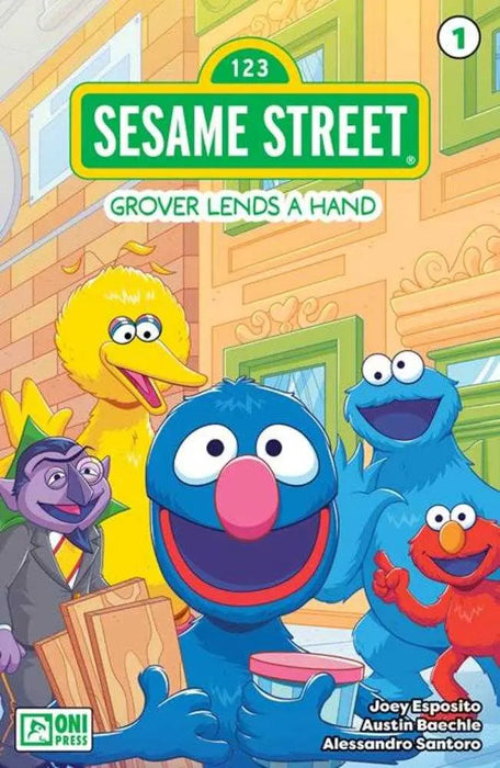 Sesame Street #1 Cover A Baechle Oni Press