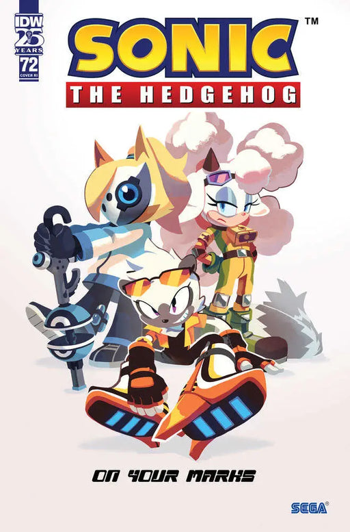 Sonic The Hedgehog #72 Variant Ri (10) (Fourdraine) IDW Publishing