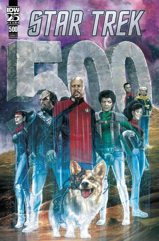 Star Trek #500 Variant C (Woodward) IDW Publishing