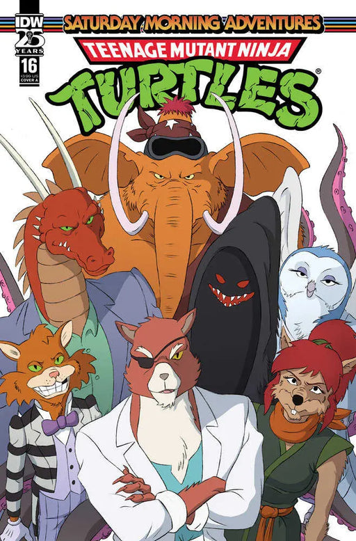 Teenage Mutant Ninja Turtles: Saturday Morning Adventures #16 Cover A (Schoening) IDW Publishing