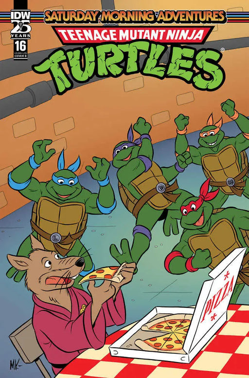 Teenage Mutant Ninja Turtles: Saturday Morning Adventures #16 Variant B (Kazaleh) IDW Publishing