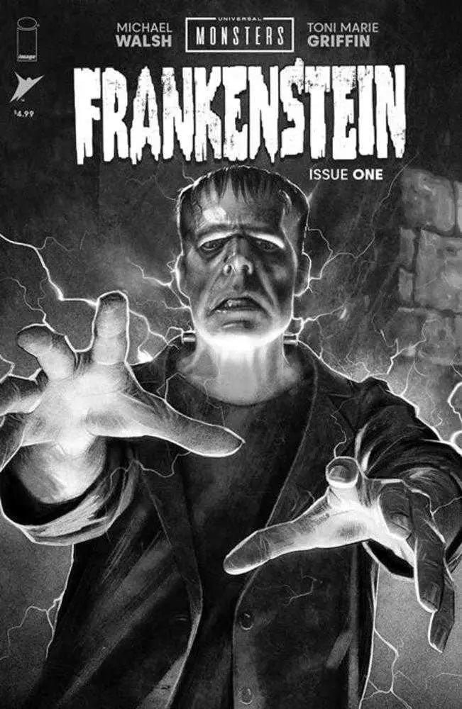 universal monsters book Universal Monsters Frankenstein #1 (Of 4) Cover D 25 Copy Variant — Revenge Of