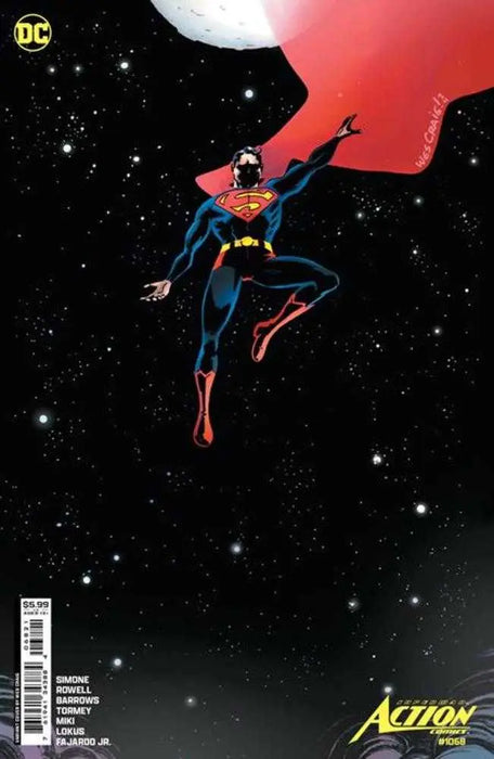 Action Comics #1068 Cover B Wes Craig Card Stock Variant DC Comics