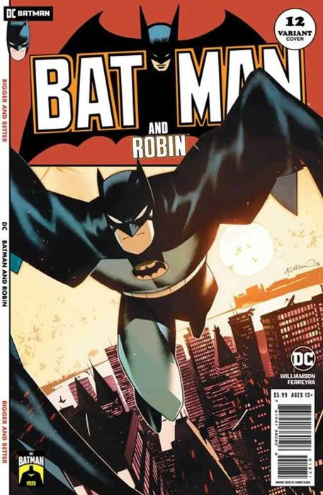 Batman And Robin #12 Cover D Simone Di Meo Batman 85th Anniversary Card Stock Variant DC Comics