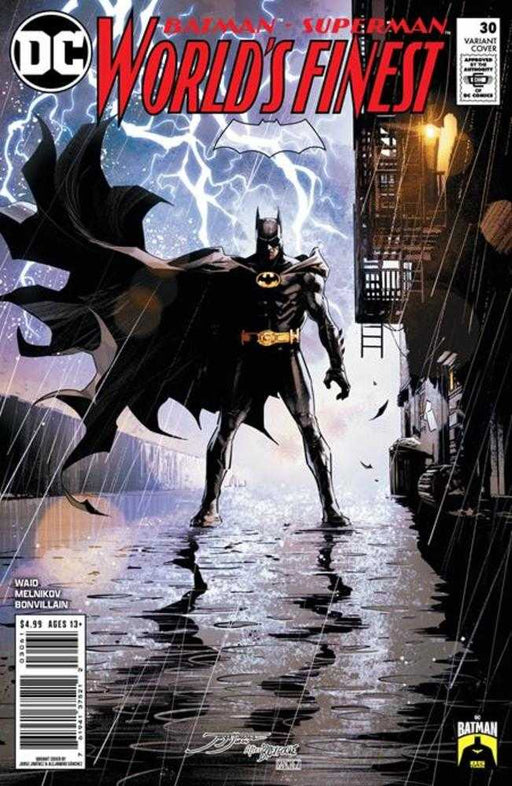 Batman Superman Worlds Finest #30 Cover D Jorge Jimenez Batman 85th Anniversary Card Stock Variant DC Comics