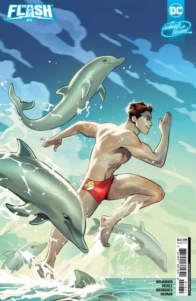 Flash #12 Cover E Mirka Andolfo Swimsuit Card Stock Variant DC Comics