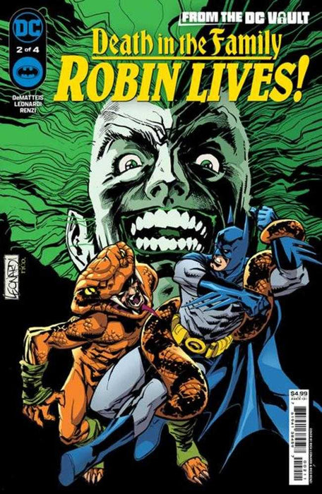 From The DC Vault Death In The Family Robin Lives #2 (Of 4) Cover A Rick Leonardi DC Comics