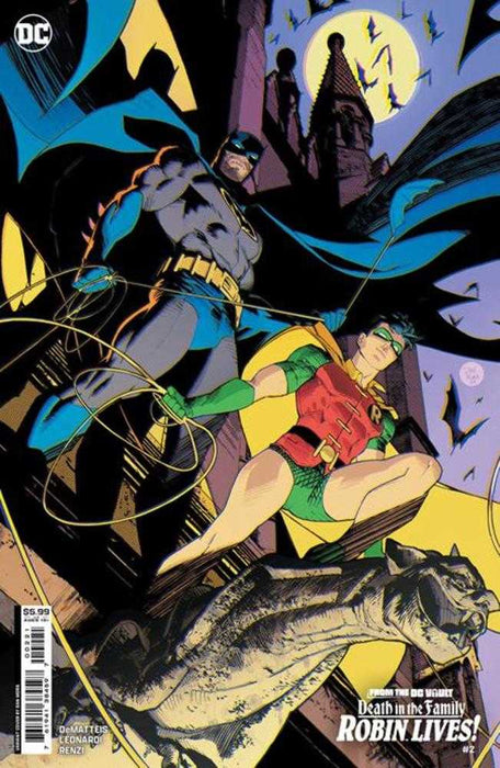 From The DC Vault Death In The Family Robin Lives #2 (Of 4) Cover B Dan Mora Card Stock Variant DC Comics