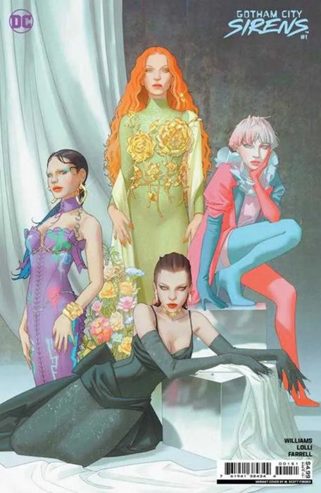 Gotham City Sirens #1 (Of 4) Cover B W Scott Forbes Card Stock Variant DC Comics