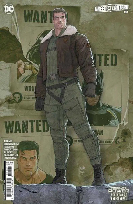 Green Lantern #14 Cover D Mikel Janin Resistance Card Stock Variant (Absolute Power) DC Comics