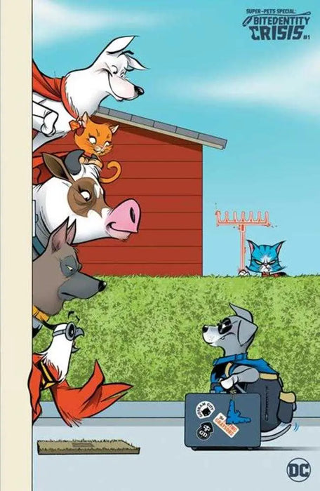 Super-Pets Special Bitedentity Crisis #1 (One Shot) Cover D 1 in 25 Gustavo Duarte Card Stock Variant DC Comics
