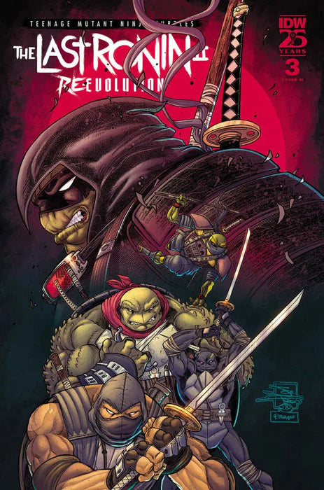 Teenage Mutant Ninja Turtles The Last Ronin II Re Evolution #3 Cover E 50 Prado (Mature) IDW Publishing