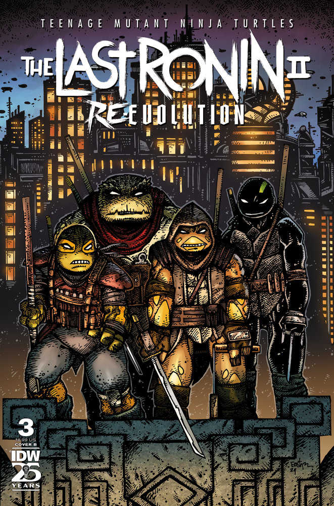 Teenage Mutant Ninja Turtles The Last Ronin II Re Evolution #3 Cover B Eastman (Mature) IDW Publishing