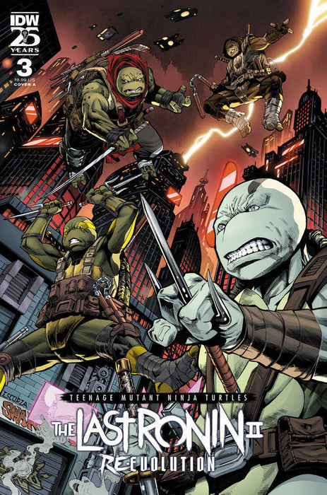 Teenage Mutant Ninja Turtles The Last Ronin II Re Evolution #3 Cover A Escorzas (Mature) IDW Publishing