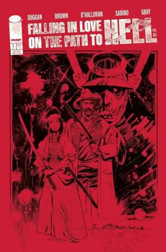 Falling In Love On The Path To Hell #1 2nd Print (Mature) Image Comics