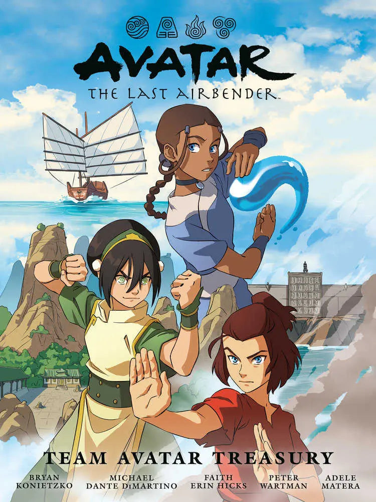 Avatar: The Last Airbender--Team Avatar Treasury Library Edition Dark Horse