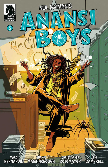 Anansi Boys I #5 (Cover B) (Shawn Martinbrough) Dark Horse