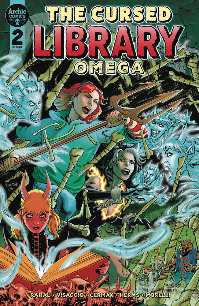 Cursed Library Omega Cover A Craig Cermak Archie Comics