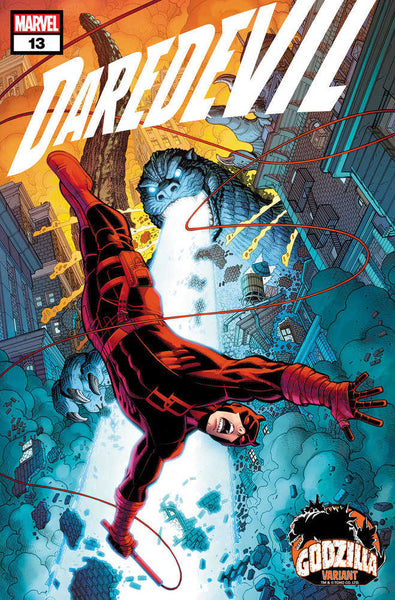 Daredevil #13 Nick Bradshaw Godzilla Variant - Revenge Of