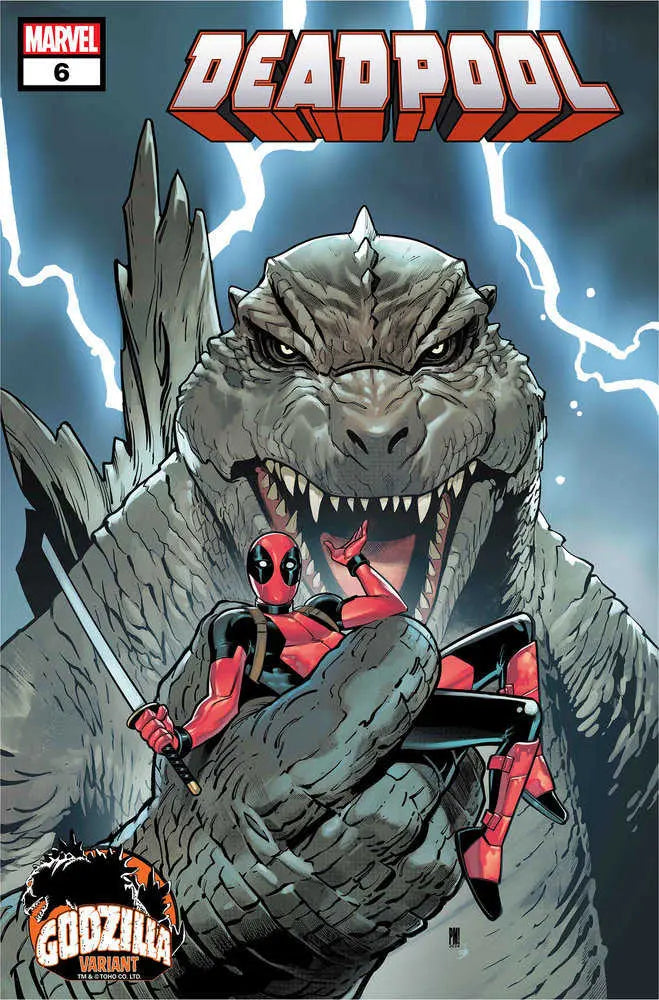 Deadpool #6 Paco Medina Godzilla Variant Marvel Comics