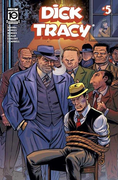 Dick Tracy #5 Cover B Brent Schoonover Connecting Variant Mad Cave Studios