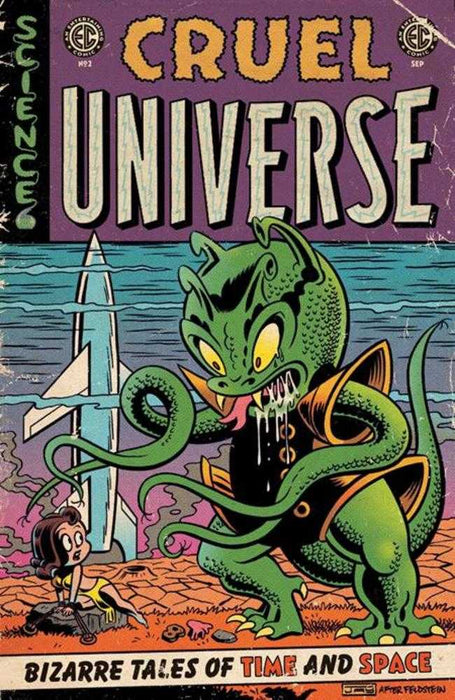 EC Cruel Universe #2 (Of 5) Cover C 1 in 10 Jay Stephens EC Homage Variant (Mature) Oni Press