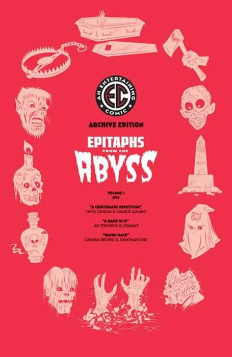 EC Epitaphs From The Abyss #3 (Of 12) Cover E 1 in 50 Rian Hughes EC Archive Edition Variant Oni Press