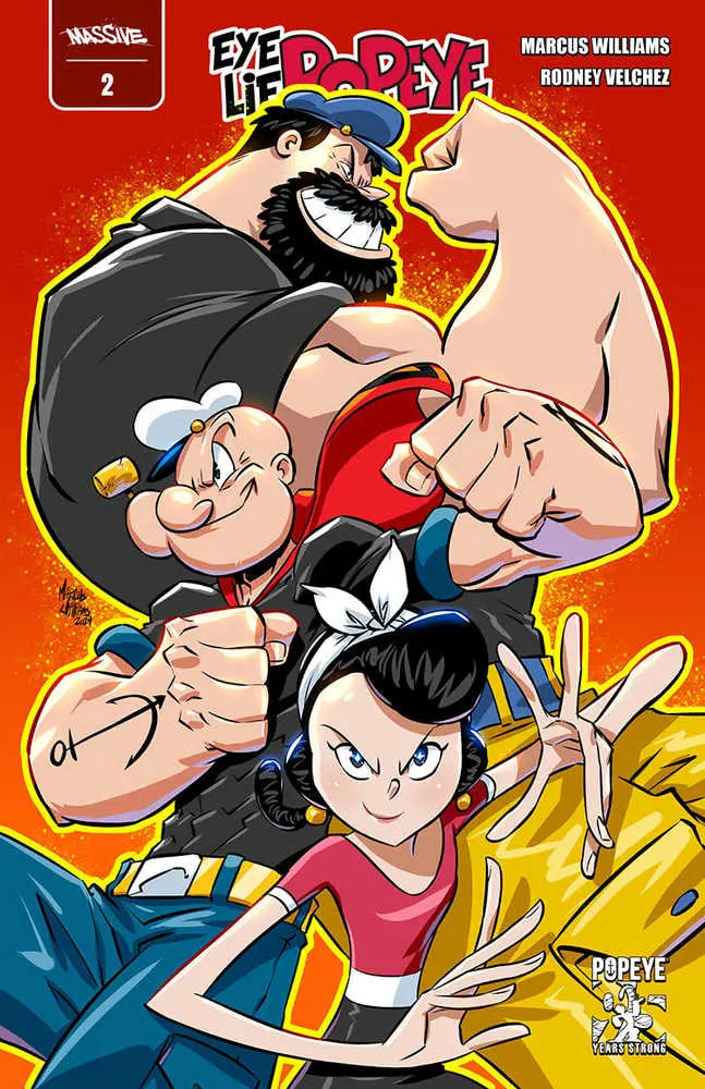 Eye Lie Popeye #2 (Of 5) Cover A Williams Massive Publishing