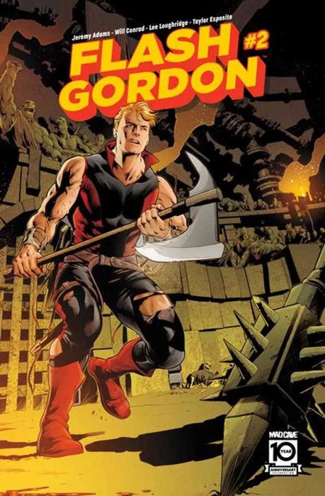 Flash Gordon #2 Cover A Will Conrad Mad Cave Studios