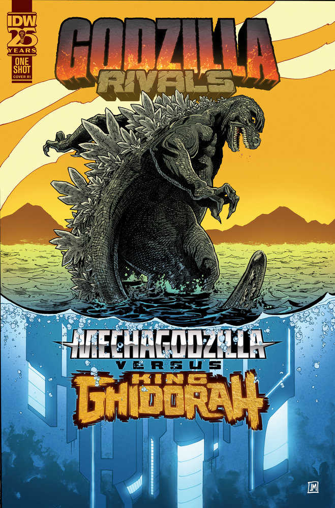 Godzilla Rivals: Mechagodzilla vs. King Ghidorah Variant Ri (10) (Mason) IDW Publishing