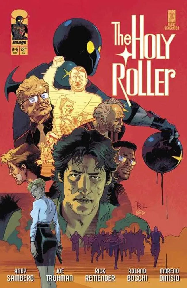 Holy Roller #9 (Of 9) Cover A Roland Boschi & Moreno Dinisio Image Comics