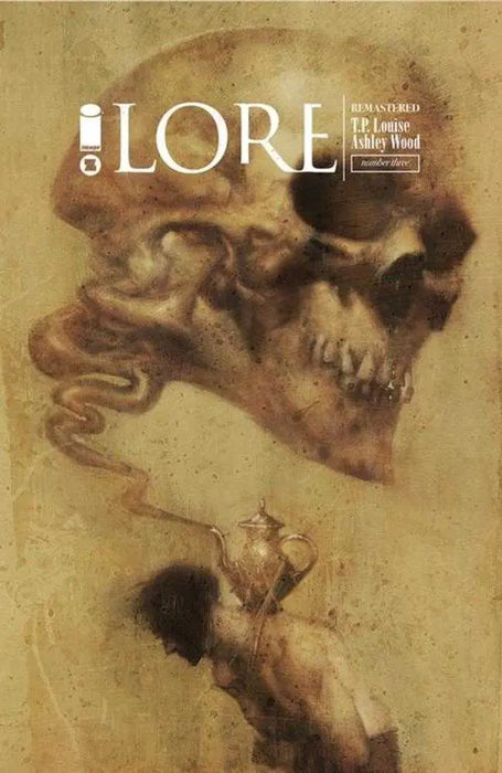 Lore Remastered #3 (Of 3) Cover C 1 in 10 Ashley Wood Skull Variant (Mature) Image Comics