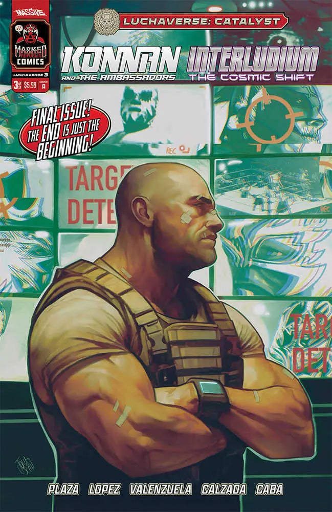 Luchaverse #3 Catalyst Cover A Tomaselli (Mature) Massive Publishing
