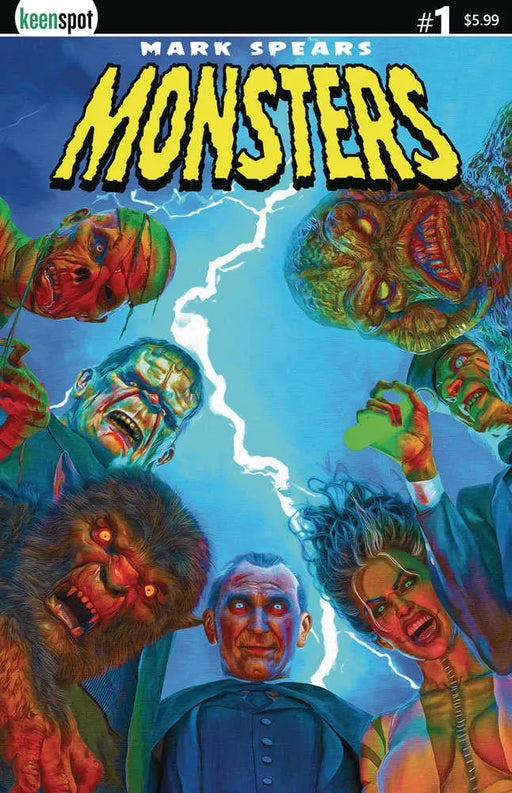 Mark Spears Monsters #1 Cover A Looking Down On You Keenspot Entertainment