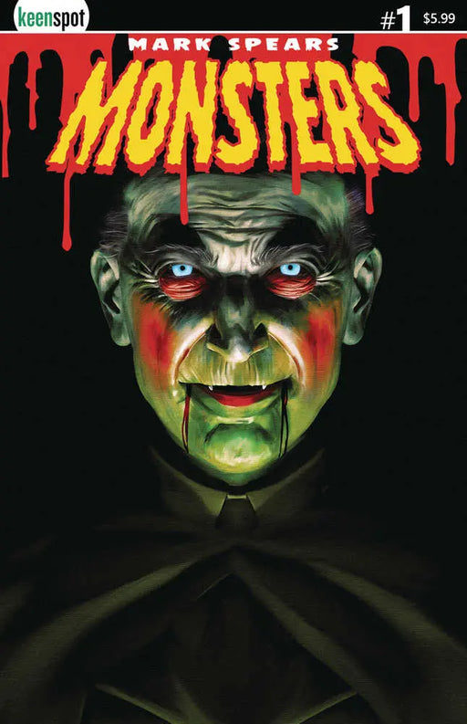 Mark Spears Monsters #1 Cover B Dripping Blood Keenspot Entertainment