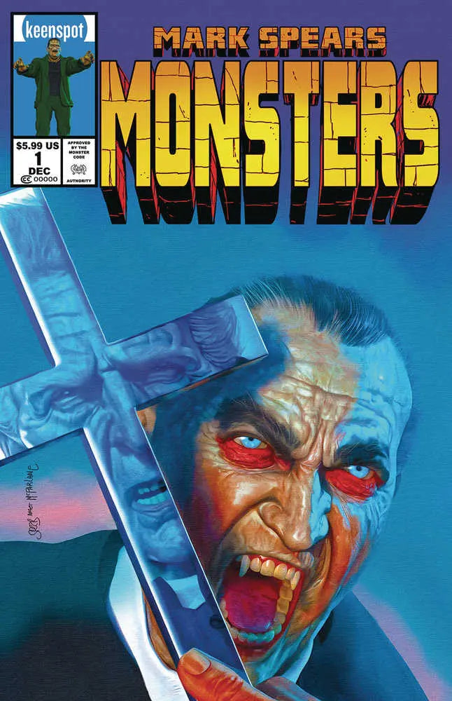Mark Spears Monsters #1 Cover D Incredible Hulk #340 Homage Keenspot Entertainment