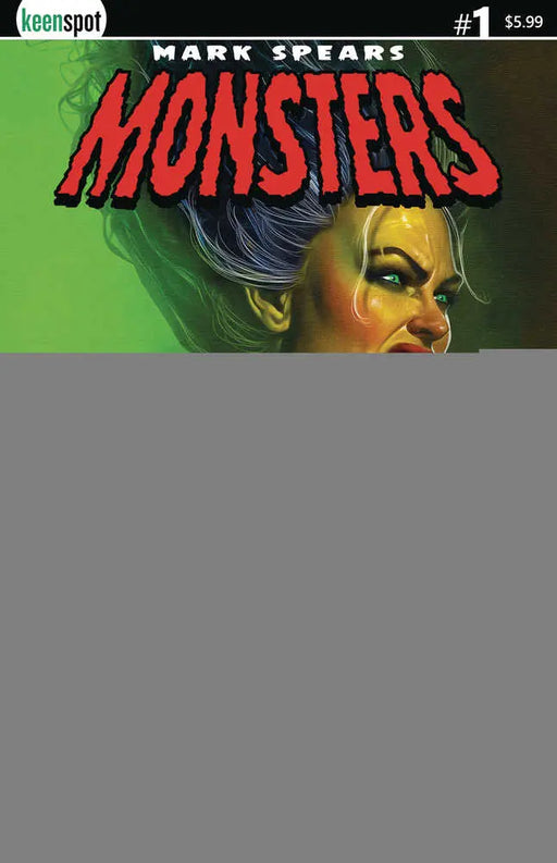 Mark Spears Monsters #1 Cover E Bridezilla Keenspot Entertainment