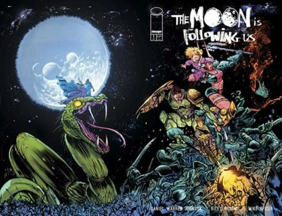 The Moon Is Following Us #1 (Of 10) Cover B Daniel Warren Johnson & Mike Spicer Wraparound Variant Image Comics