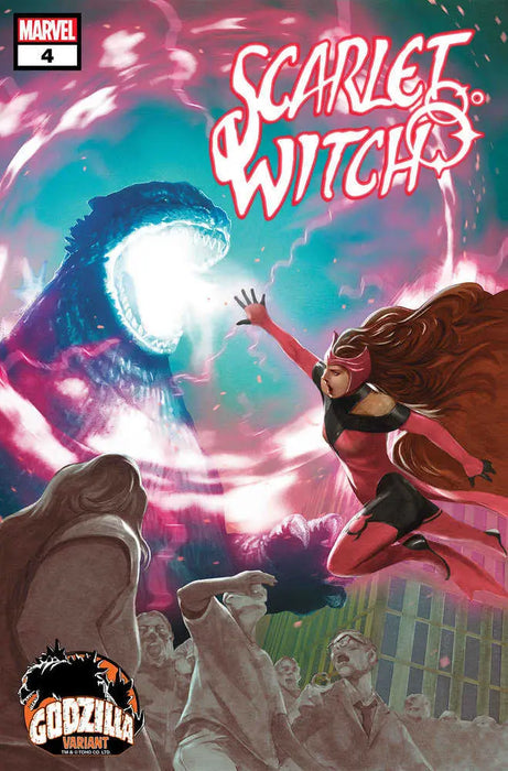 Scarlet Witch #4 Mitsuhiro Arita Godzilla Variant Marvel Comics