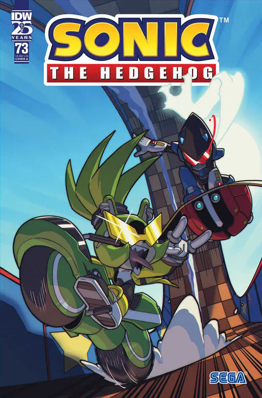 Sonic The Hedgehog #73 Cover A (Jampole) IDW Publishing