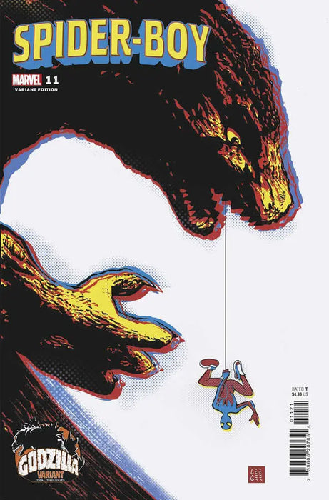 Spider-Boy #11 Lee Garbett Godzilla Variant Marvel Comics