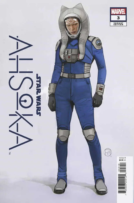 Star Wars: Ahsoka #3 Concept Art Variant Marvel Comics