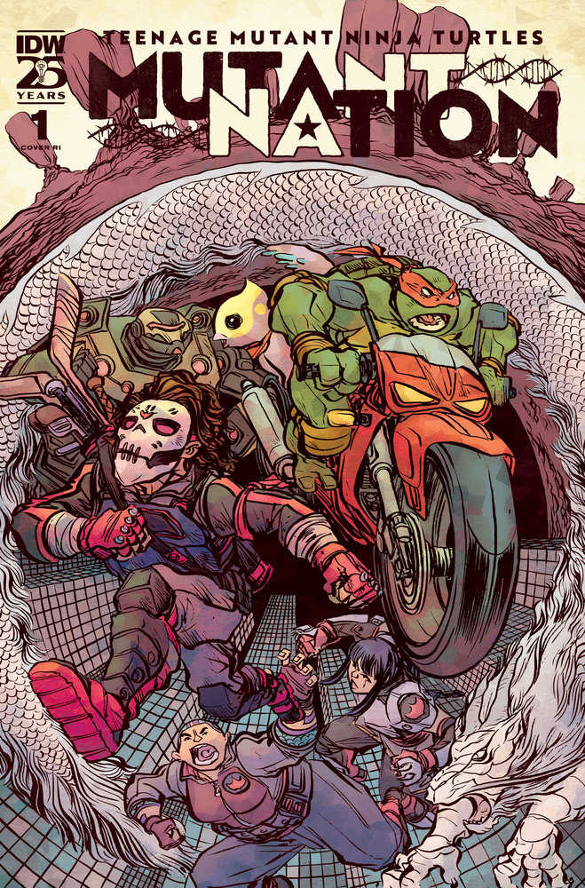 Teenage Mutant Ninja Turtles: Mutant Nation #1 Variant Ri (10) (Lonergan) IDW Publishing