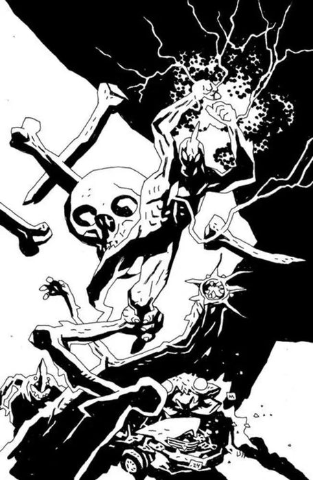 Ultramega By James Harren #5 (Of 8) Cover C 1 in 10 Mike Mignola Black & White Variant (Mature) Image Comics