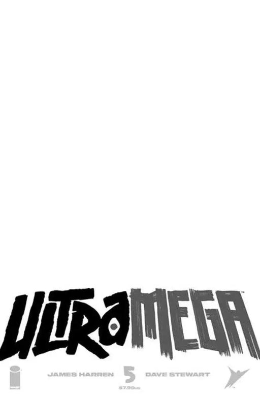 Ultramega By James Harren #5 (Of 8) Cover E Blank Sketch Variant (Mature) Image Comics
