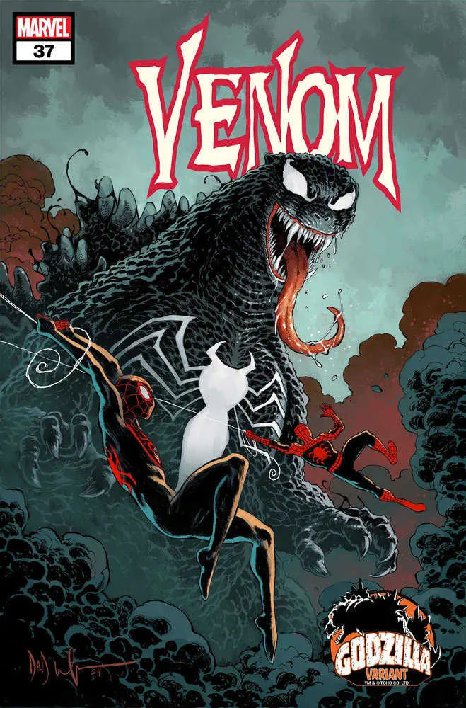 Venom #37 Dave Wachter Godzilla Variant [Vw] Marvel Comics