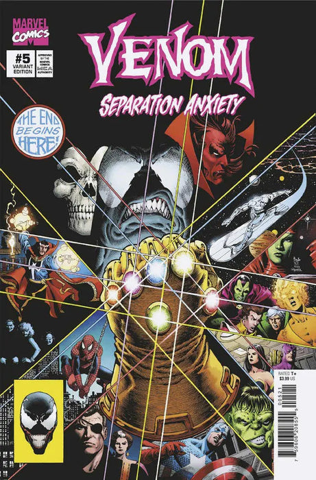 Venom: Separation Anxiety #5 Paulo Siqueira Homage Variant Marvel Comics